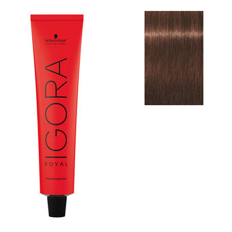 Coloration permanente Igora Royal 6-68 blond foncé chocolat rouge