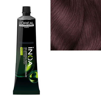 Coloration sans ammoniaque Inoa 5.26 châtain clair irisé rouge