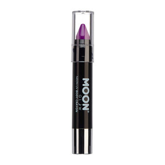 Crayon néon corps et visage Moon Glow violet