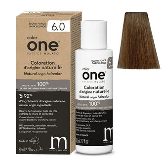 Coloration d'origine naturelle Color One 6.0 blond foncé