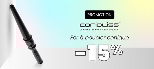 Corioliss : -15% sur le fer à boucler Glamour Wand*.