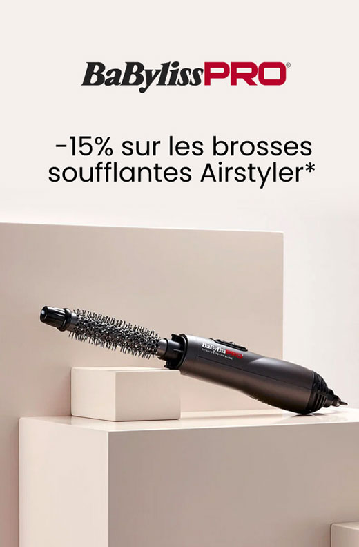 En novembre, profitez de -15% sur les brosses soufflantes Babyliss Pro !