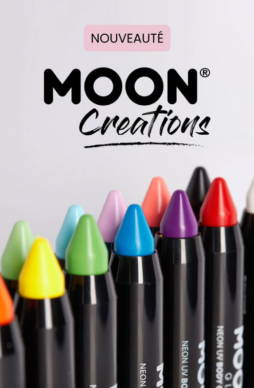 Nouveau : Moon Creations, maquillage pailleté et fluorescent